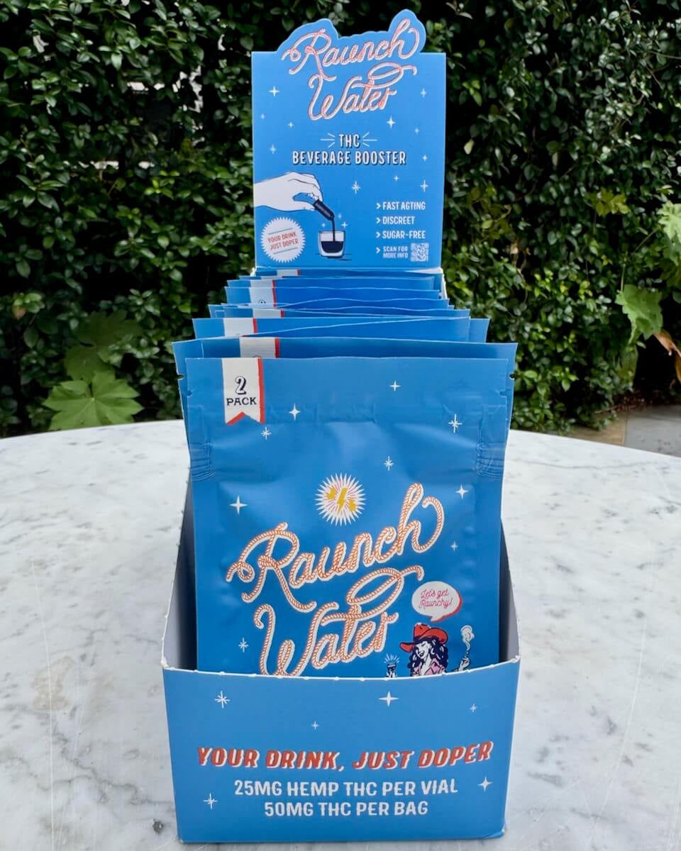 25MG THC Raunch Water: Beverage Booster