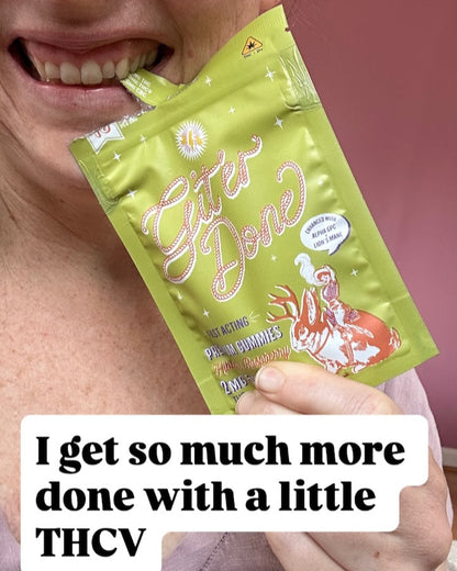 Git'er Done (FOCUS) with THC, THCV, CBC & Lion's Mane