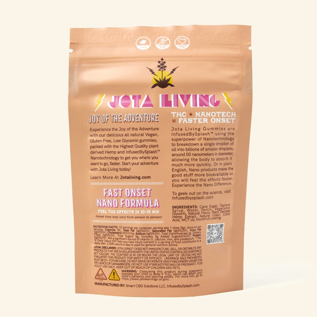 10MG THC Giddy Up Gummies in Texas Peach (SOCIAL)