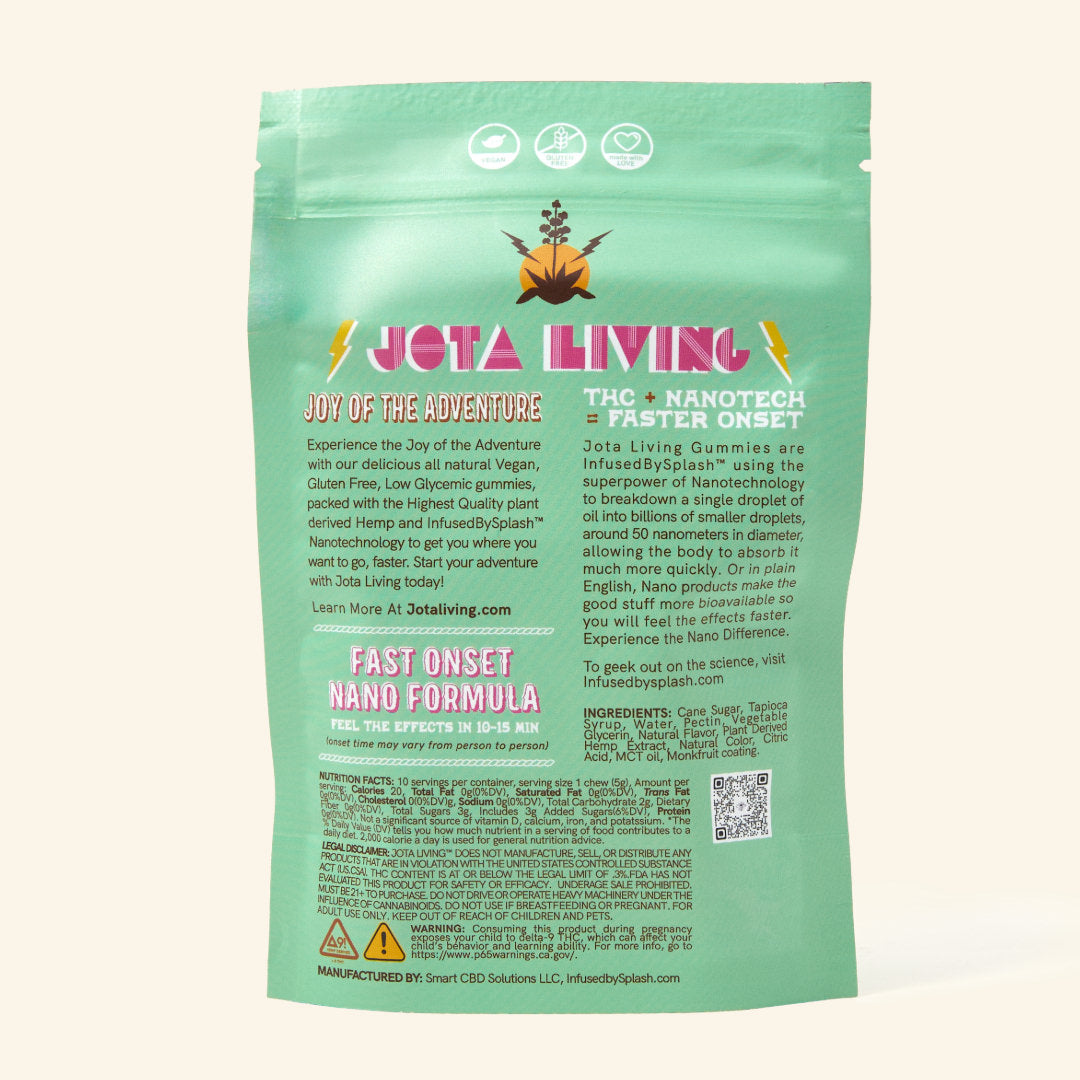 SOCIAL: 10MG THC Giddy Up Gummies in Watermelon