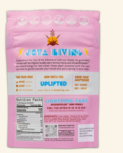 5MG Giddy Up Gummies in Prickly Pear (SOCIAL)