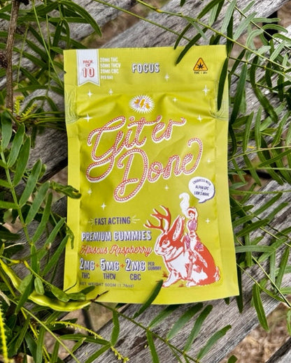 Git'er Done (FOCUS) with THC, THCV, CBC & Lion's Mane