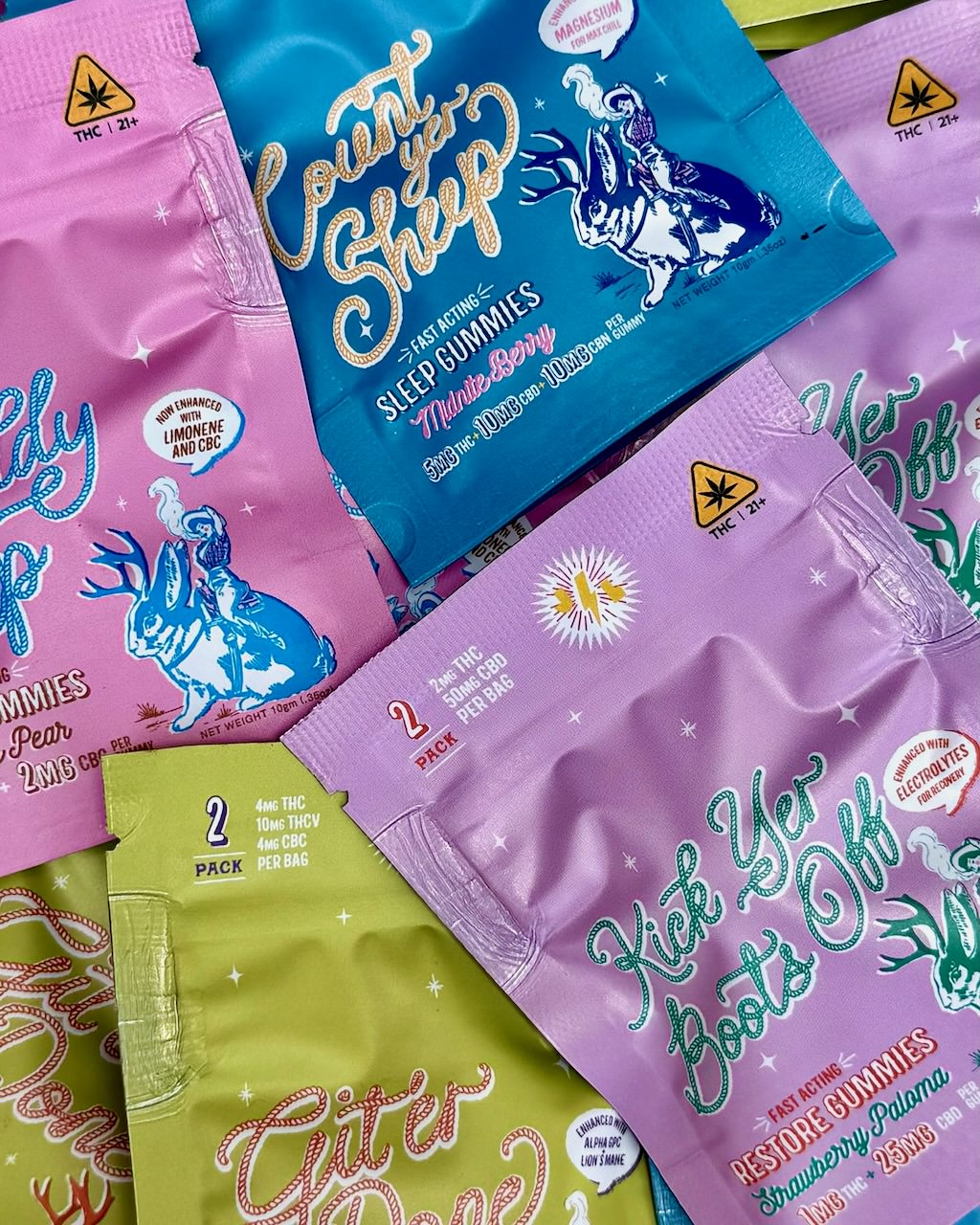 Jota Living Functional Gummies with Social, Sleep, Focus & Restore