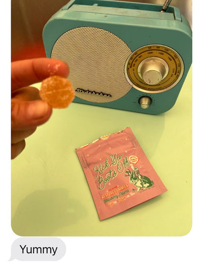 Kick Yer Boots Off (RESTORE) with THC, CBD, & Electrolytes