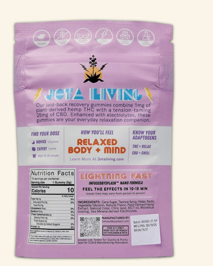 Kick Yer Boots Off (RESTORE) with THC, CBD, & Electrolytes