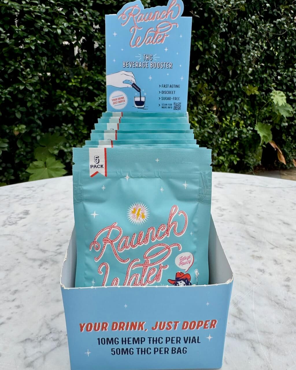 10MG THC Raunch Water: Beverage Booster