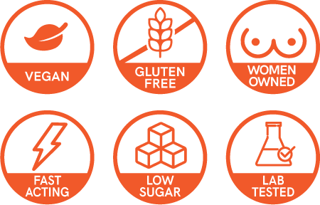 Functional gummies icons